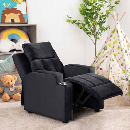 Fauteuil magique pour super-héros et princesses, fauteuil inclinable super deluxe pour enfants avec repose-pieds, appui-tête et 2 porte-gobelets
