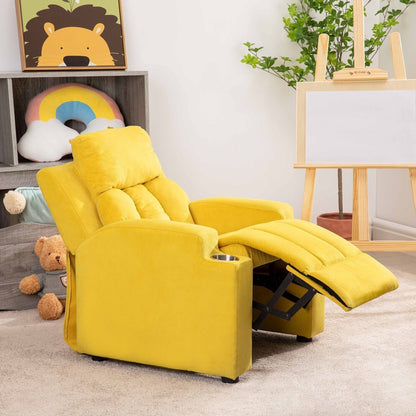 Fauteuil magique pour super-héros et princesses, fauteuil inclinable super deluxe pour enfants avec repose-pieds, appui-tête et 2 porte-gobelets