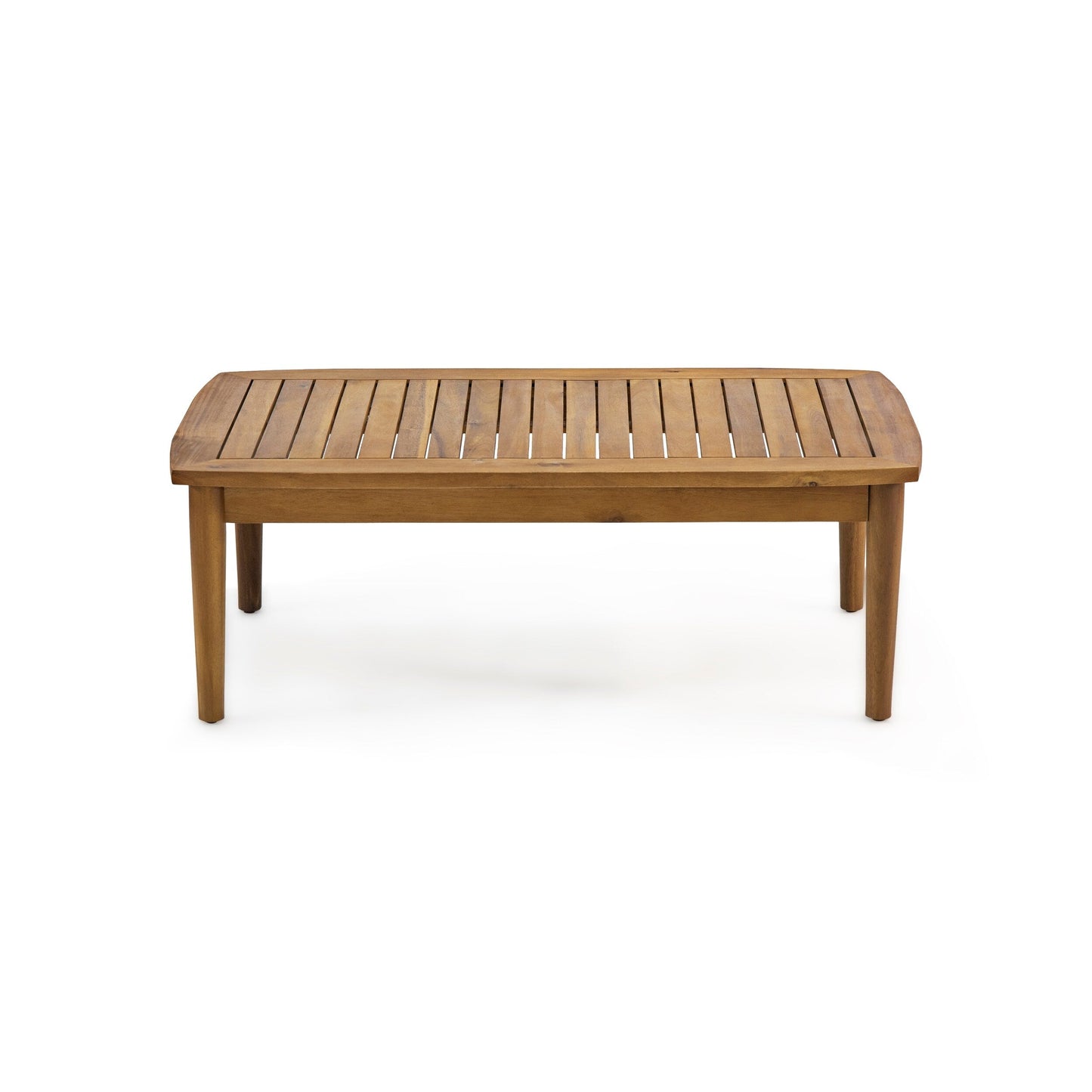 Ensemble de conversation 4 places en bois d'acacia Willowbrook Outdoor de Christopher Knight Home