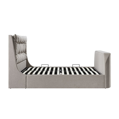 Lit TV ottoman en tissu Hadley Stone