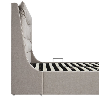 Lit TV ottoman en tissu Hadley Stone