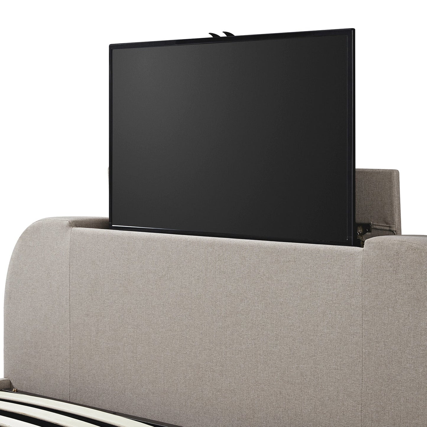 Lit TV ottoman en tissu Hadley Stone