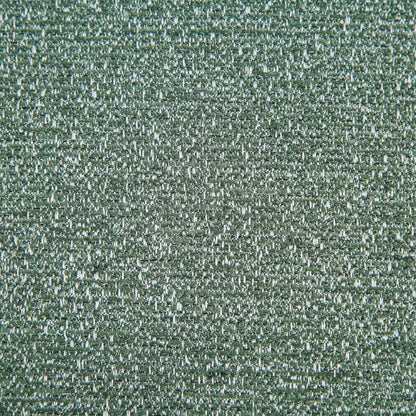 Fauteuil Amboise avec coussin boule, tissu texturé vert épicéa