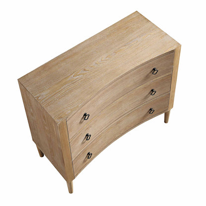 Commode concave Thalia, naturelle