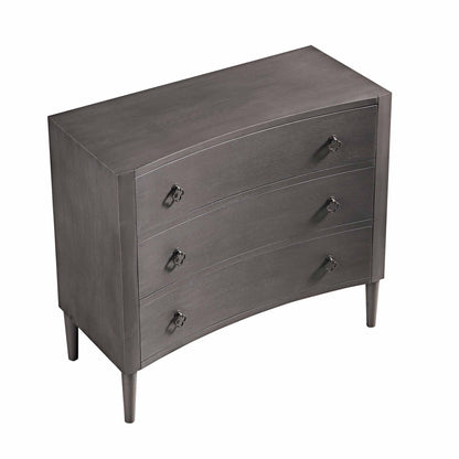 Commode concave Thalia, chêne argenté