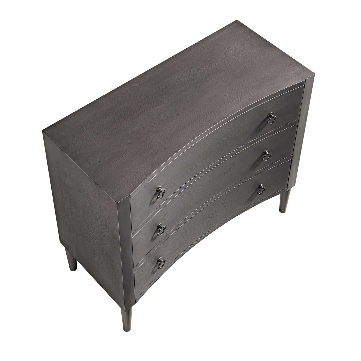Commode concave Thalia, chêne argenté