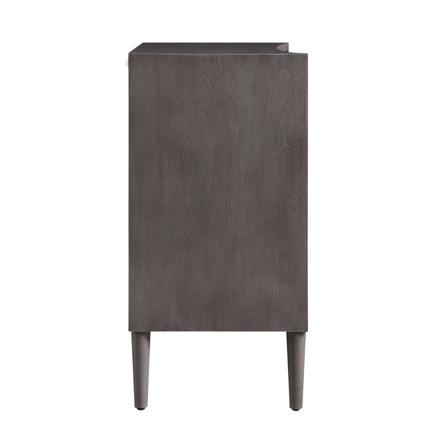 Commode concave Thalia, chêne argenté