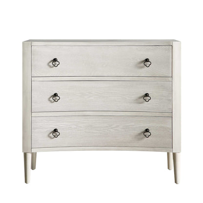 Commode concave Thalia, blanc délavé