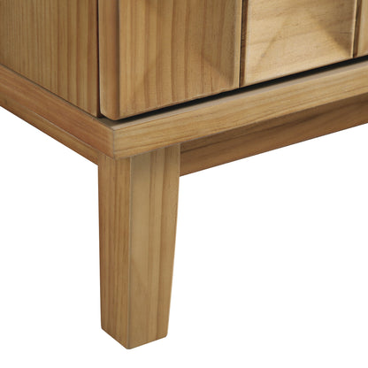 Commode Gibbs à 6 tiroirs, naturelle