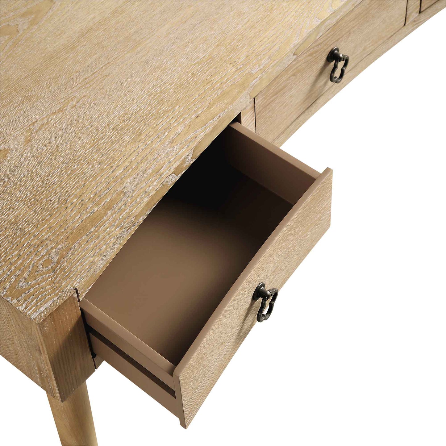 Coiffeuse concave Thalia, naturelle