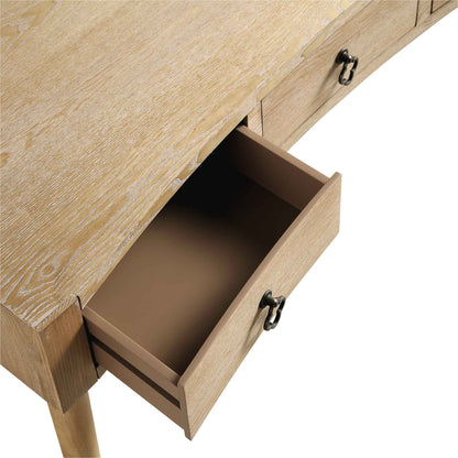 Coiffeuse concave Thalia, naturelle