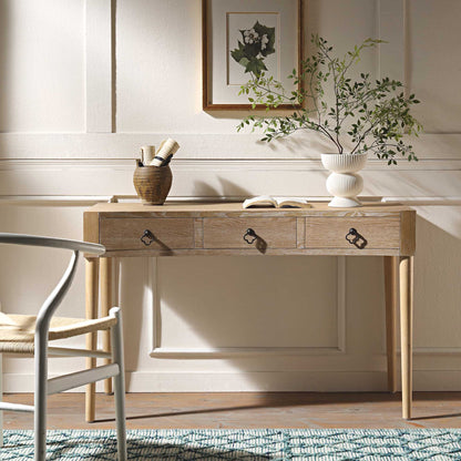 Coiffeuse concave Thalia, naturelle