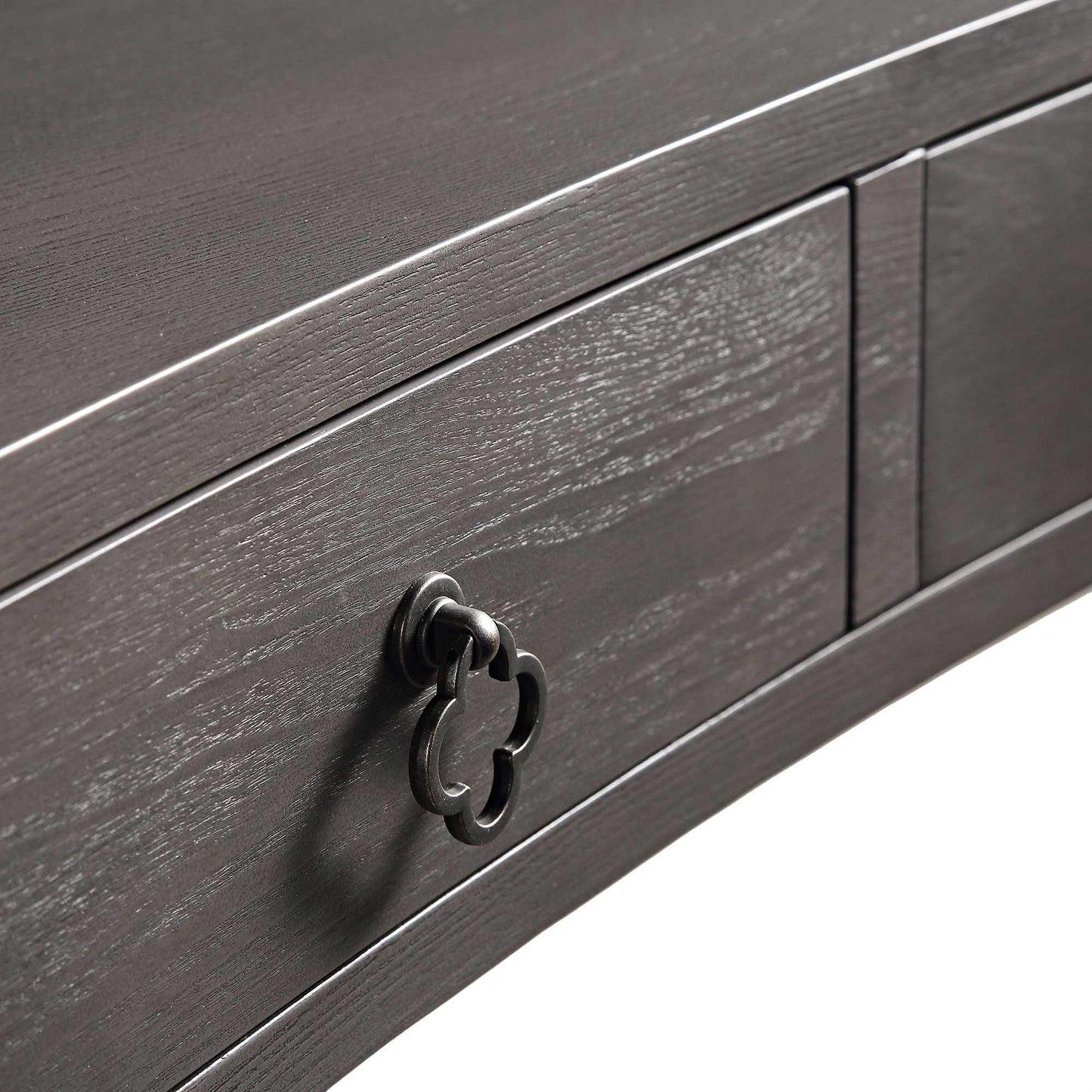 Coiffeuse concave Thalia, chêne argenté