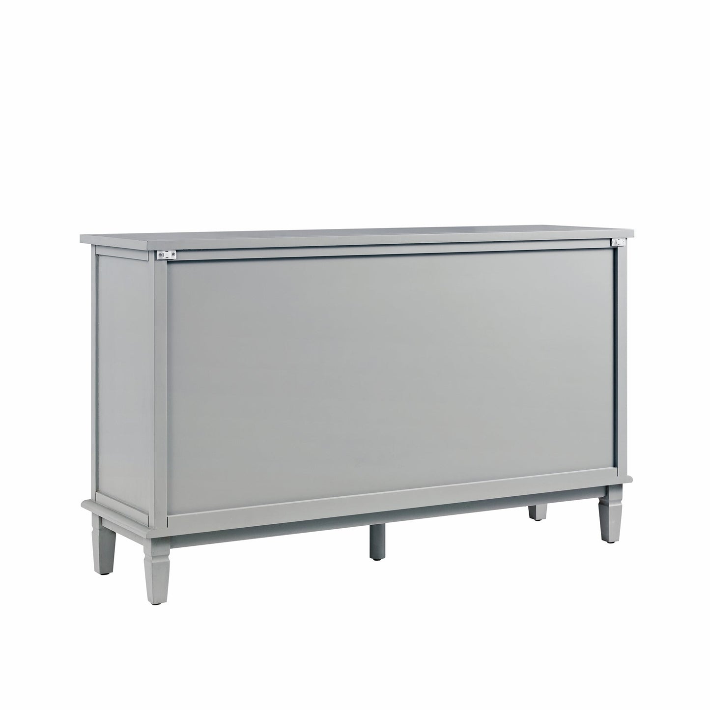 Grand buffet sculpté Chantilly gris moyen
