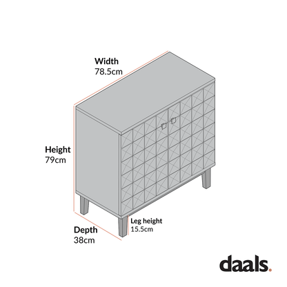 Petit buffet Gibbs, naturel