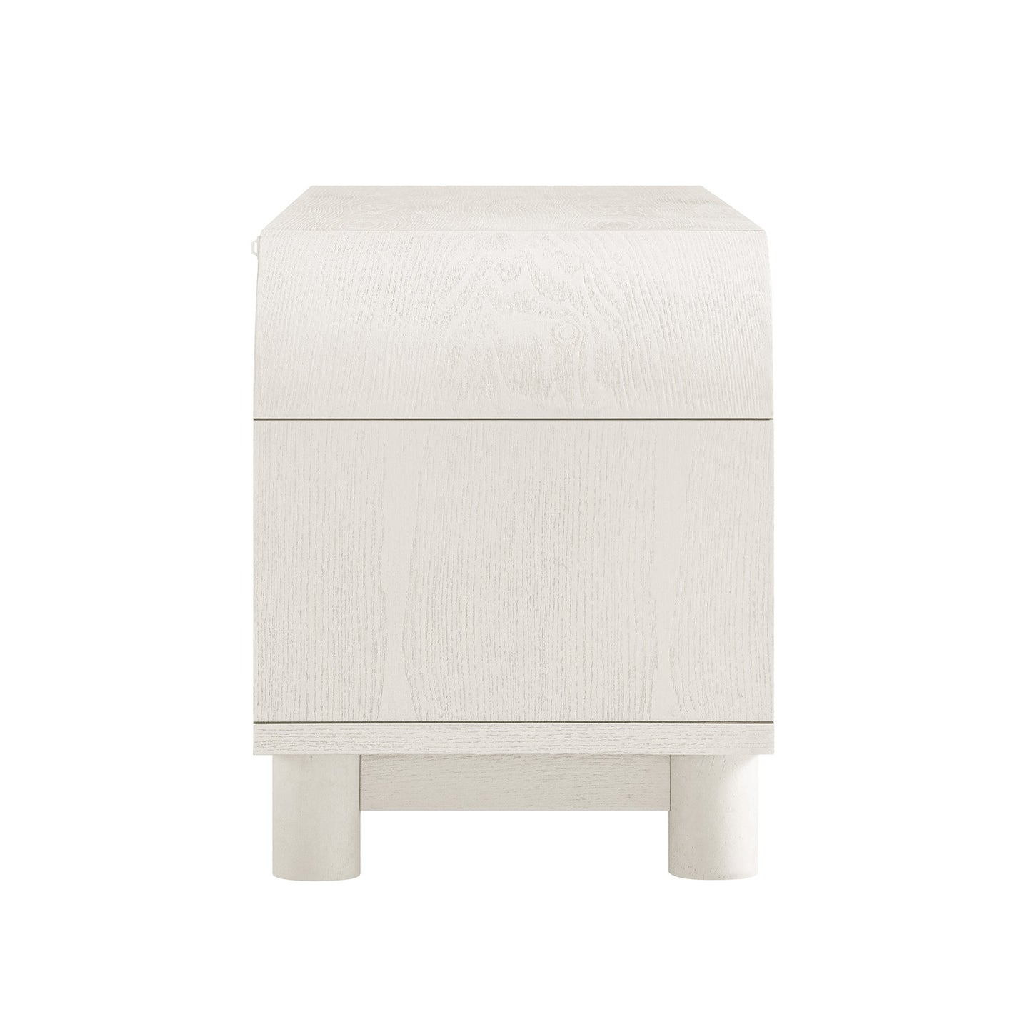 Meuble TV Maude, frêne blanc lavé