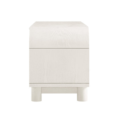 Meuble TV Maude, frêne blanc lavé