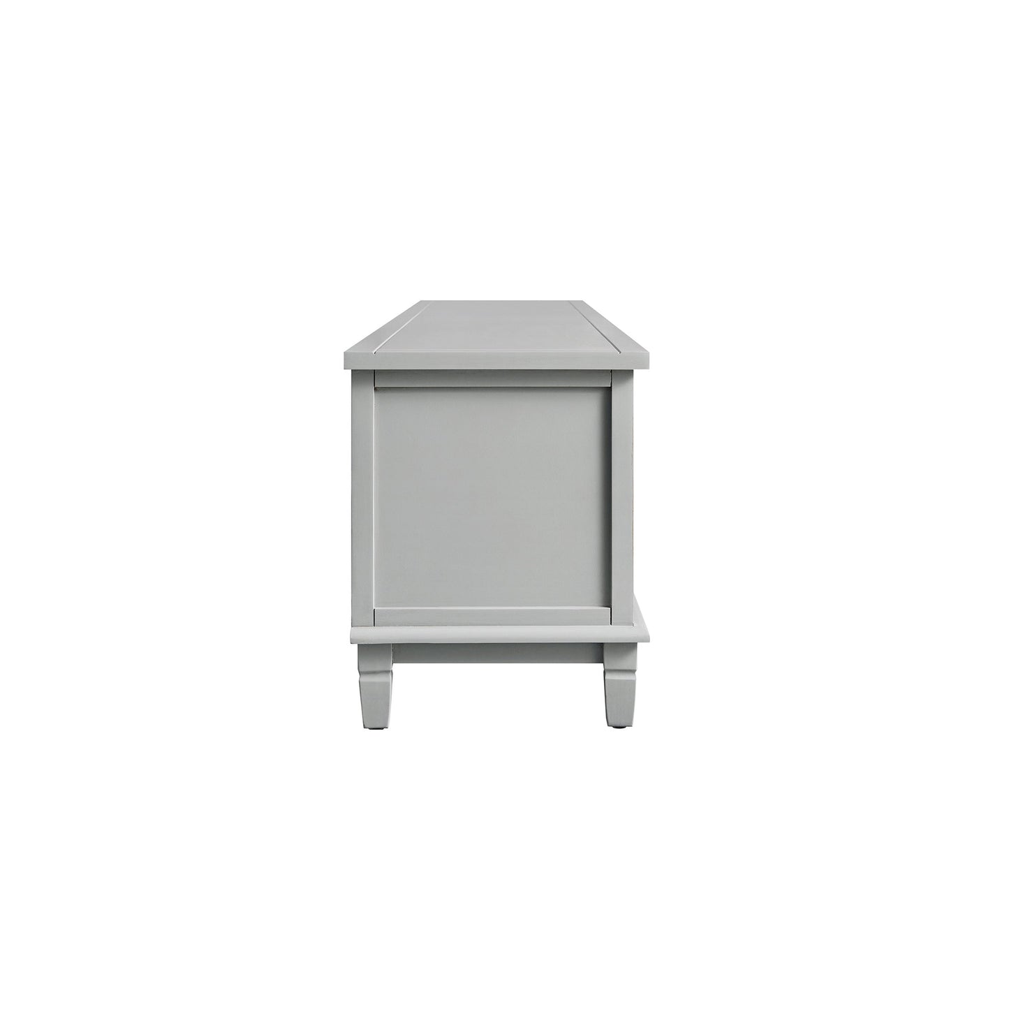 Meuble TV Chantilly gris moyen 200 cm de large
