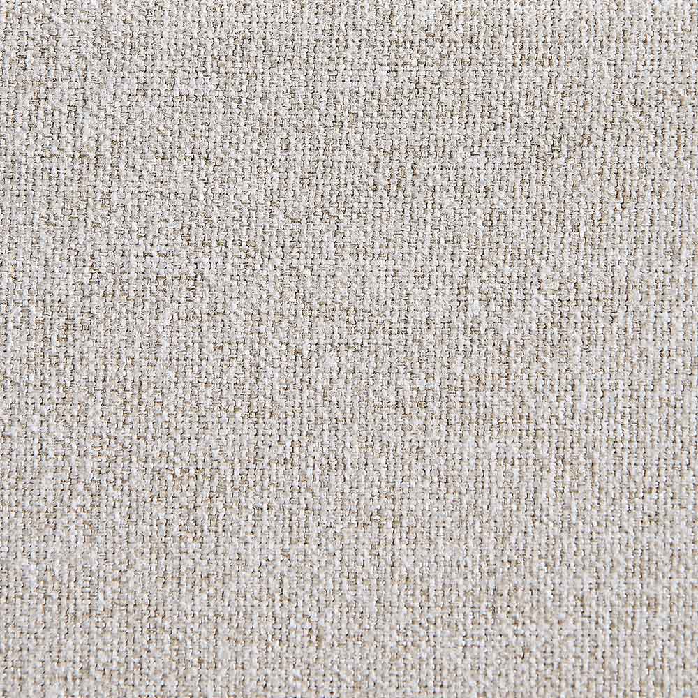 Lit rembourré à boutons profonds Leamington, tissu avoine