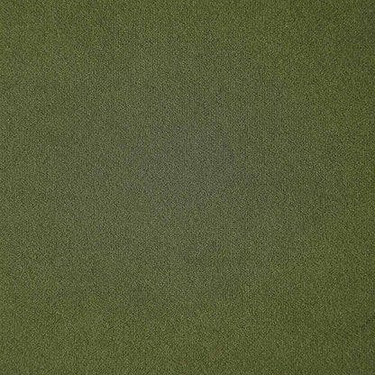 Lit à colonnes rembourré en velours vert mousse Galerie