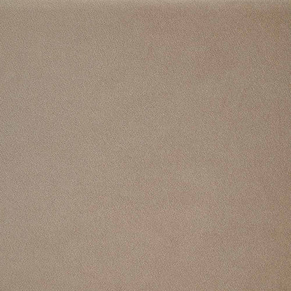 Lit à colonnes rembourré en velours taupe Galerie