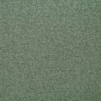 Lit rembourré à tête de lit ovale Elystan, tissu vert olive