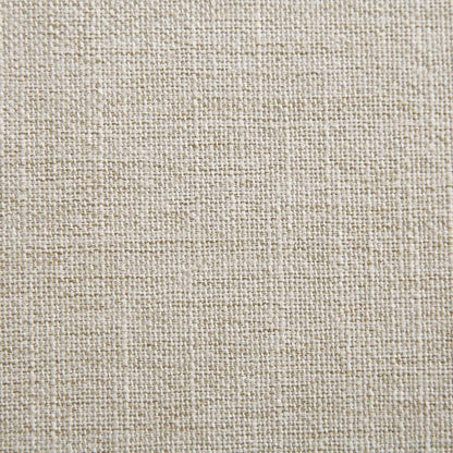 Lit ottoman de rangement Constance avec tête de lit à oreilles, lin beige