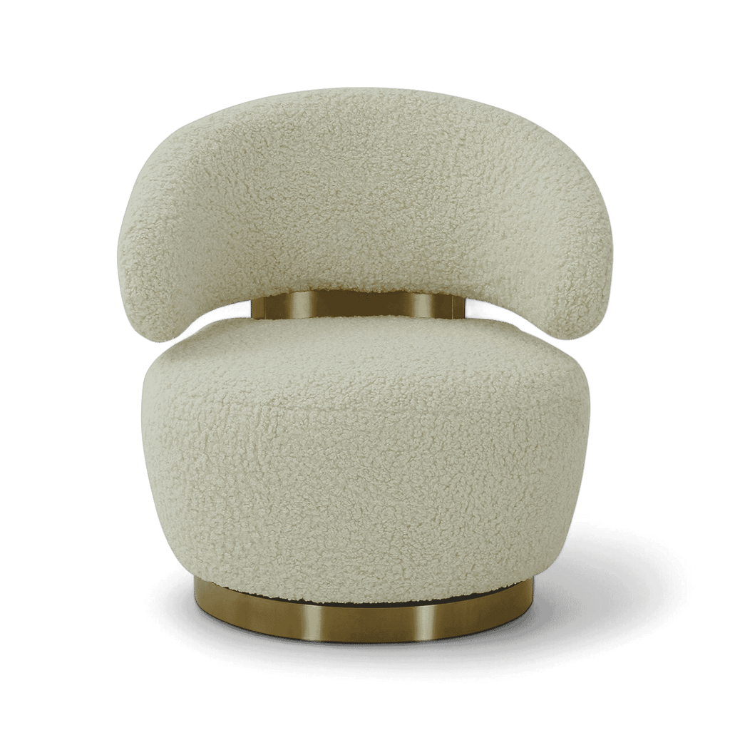 Chaise en peau de mouton Polaris