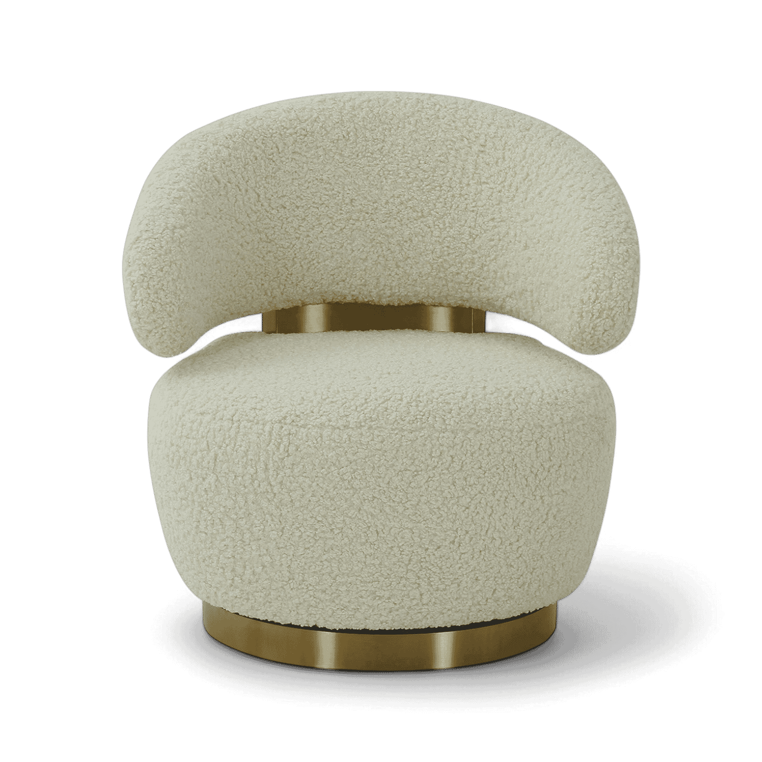 Chaise en peau de mouton Polaris