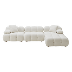 Canapé modulable 4 pièces Solace Off White